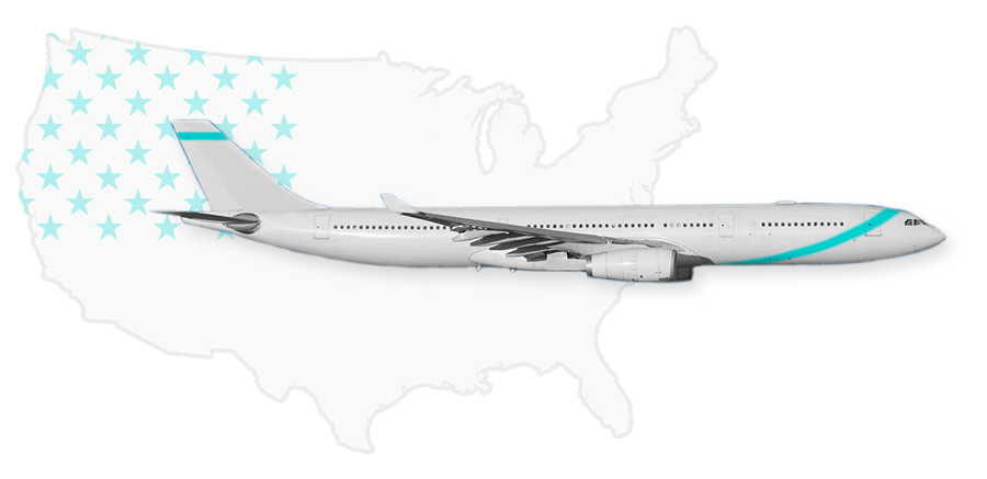 Авиаперевозки из Ноябрьска в США и из Америки в Ноябрьск